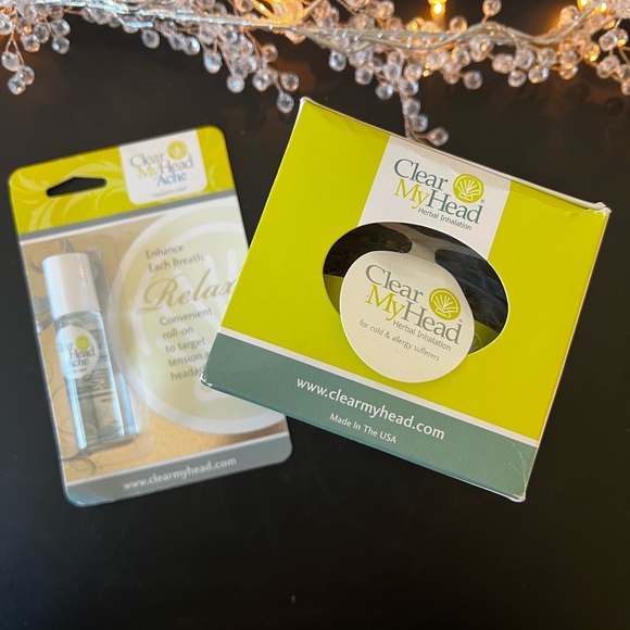 Clear My Head Inhalation & Headache Bundle NWT - Picture 1 of 6